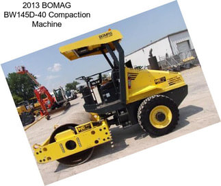 2013 BOMAG BW145D-40 Compaction Machine