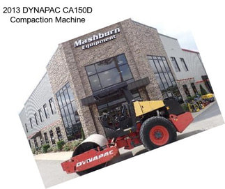 2013 DYNAPAC CA150D Compaction Machine