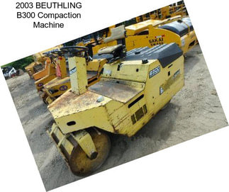 2003 BEUTHLING B300 Compaction Machine