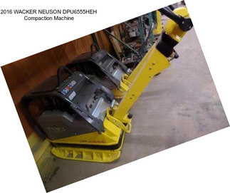 2016 WACKER NEUSON DPU6555HEH Compaction Machine