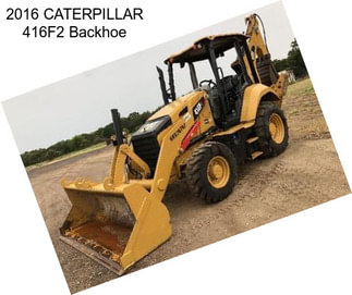 2016 CATERPILLAR 416F2 Backhoe