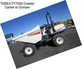 TEREX PT7000 Crawler Carrier or Dumper