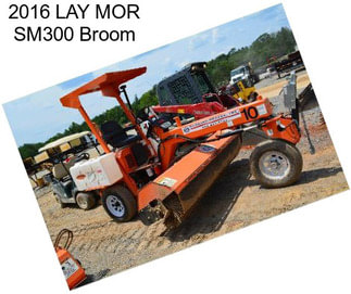 2016 LAY MOR SM300 Broom