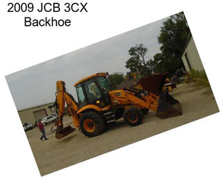 2009 JCB 3CX Backhoe