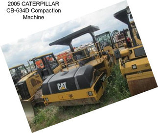 2005 CATERPILLAR CB-634D Compaction Machine