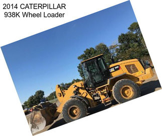 2014 CATERPILLAR 938K Wheel Loader