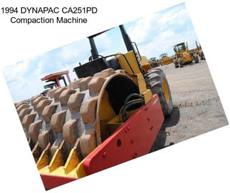 1994 DYNAPAC CA251PD Compaction Machine