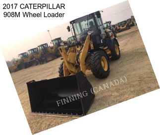 2017 CATERPILLAR 908M Wheel Loader