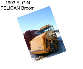 1993 ELGIN PELICAN Broom