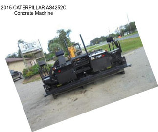 2015 CATERPILLAR AS4252C Concrete Machine