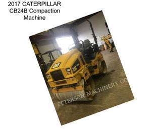 2017 CATERPILLAR CB24B Compaction Machine