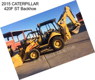 2015 CATERPILLAR 420F ST Backhoe