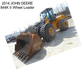 2014 JOHN DEERE 844K II Wheel Loader