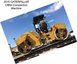 2015 CATERPILLAR CB64 Compaction Machine