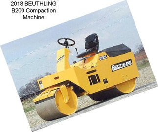 2018 BEUTHLING B200 Compaction Machine