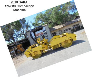 2010 SAKAI SW880 Compaction Machine