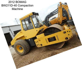 2012 BOMAG BW211D-40 Compaction Machine