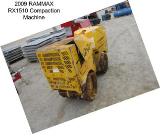 2009 RAMMAX RX1510 Compaction Machine