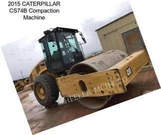 2015 CATERPILLAR CS74B Compaction Machine