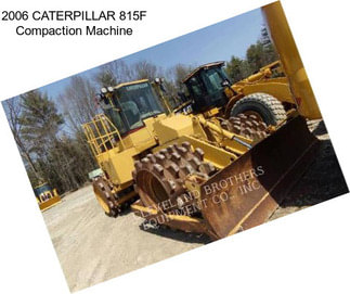 2006 CATERPILLAR 815F Compaction Machine