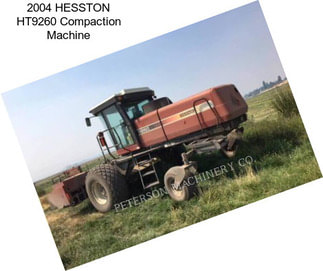 2004 HESSTON HT9260 Compaction Machine