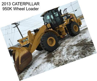 2013 CATERPILLAR 950K Wheel Loader