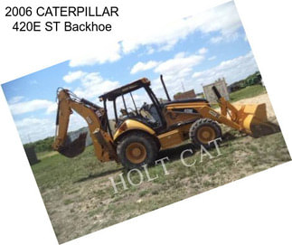 2006 CATERPILLAR 420E ST Backhoe