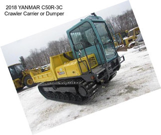 2018 YANMAR C50R-3C Crawler Carrier or Dumper