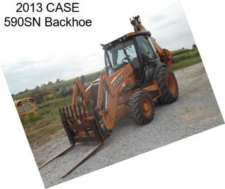 2013 CASE 590SN Backhoe