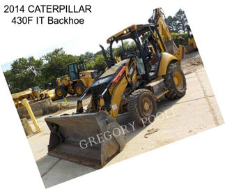 2014 CATERPILLAR 430F IT Backhoe