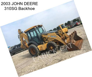 2003 JOHN DEERE 310SG Backhoe