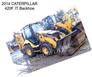 2014 CATERPILLAR 420F IT Backhoe