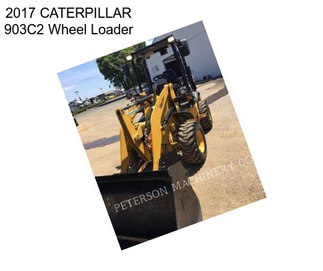 2017 CATERPILLAR 903C2 Wheel Loader