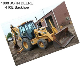 1998 JOHN DEERE 410E Backhoe