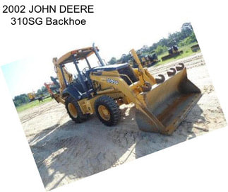 2002 JOHN DEERE 310SG Backhoe