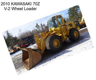 2010 KAWASAKI 70Z V-2 Wheel Loader