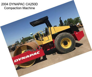 2004 DYNAPAC CA250D Compaction Machine