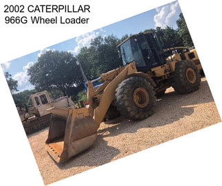 2002 CATERPILLAR 966G Wheel Loader