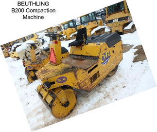 BEUTHLING B200 Compaction Machine