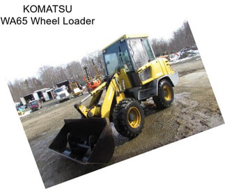 KOMATSU WA65 Wheel Loader