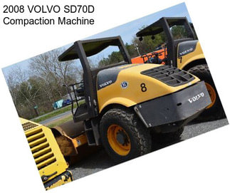 2008 VOLVO SD70D Compaction Machine