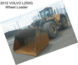 2012 VOLVO L250G Wheel Loader