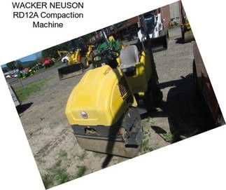 WACKER NEUSON RD12A Compaction Machine