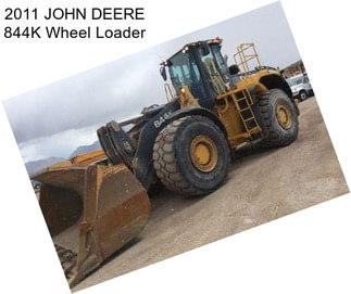 2011 JOHN DEERE 844K Wheel Loader