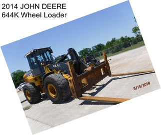 2014 JOHN DEERE 644K Wheel Loader