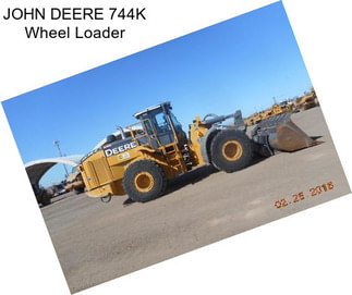 JOHN DEERE 744K Wheel Loader