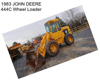 1983 JOHN DEERE 444C Wheel Loader