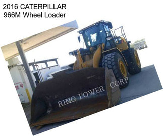 2016 CATERPILLAR 966M Wheel Loader