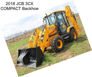 2018 JCB 3CX COMPACT Backhoe
