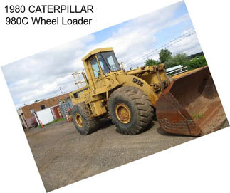 1980 CATERPILLAR 980C Wheel Loader